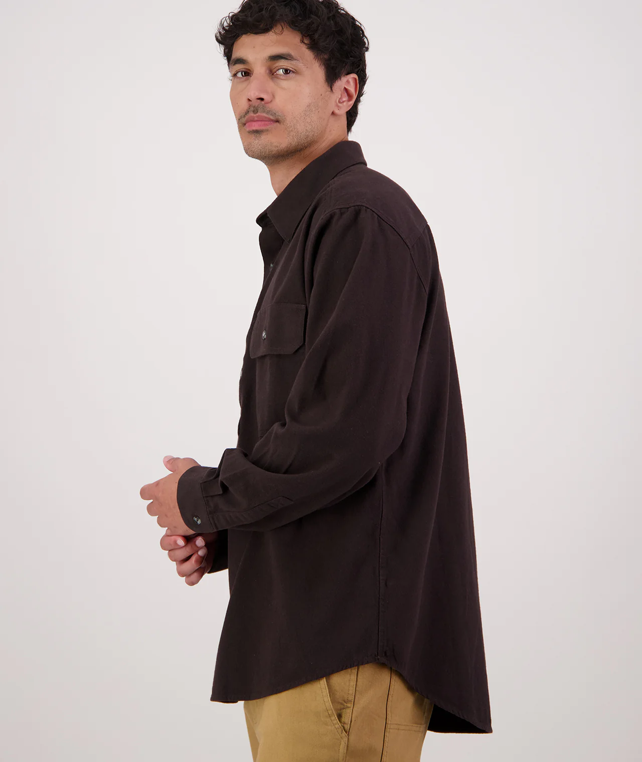 Men's Barn Yarn Dye Long Sleeve Shirt - Image 2