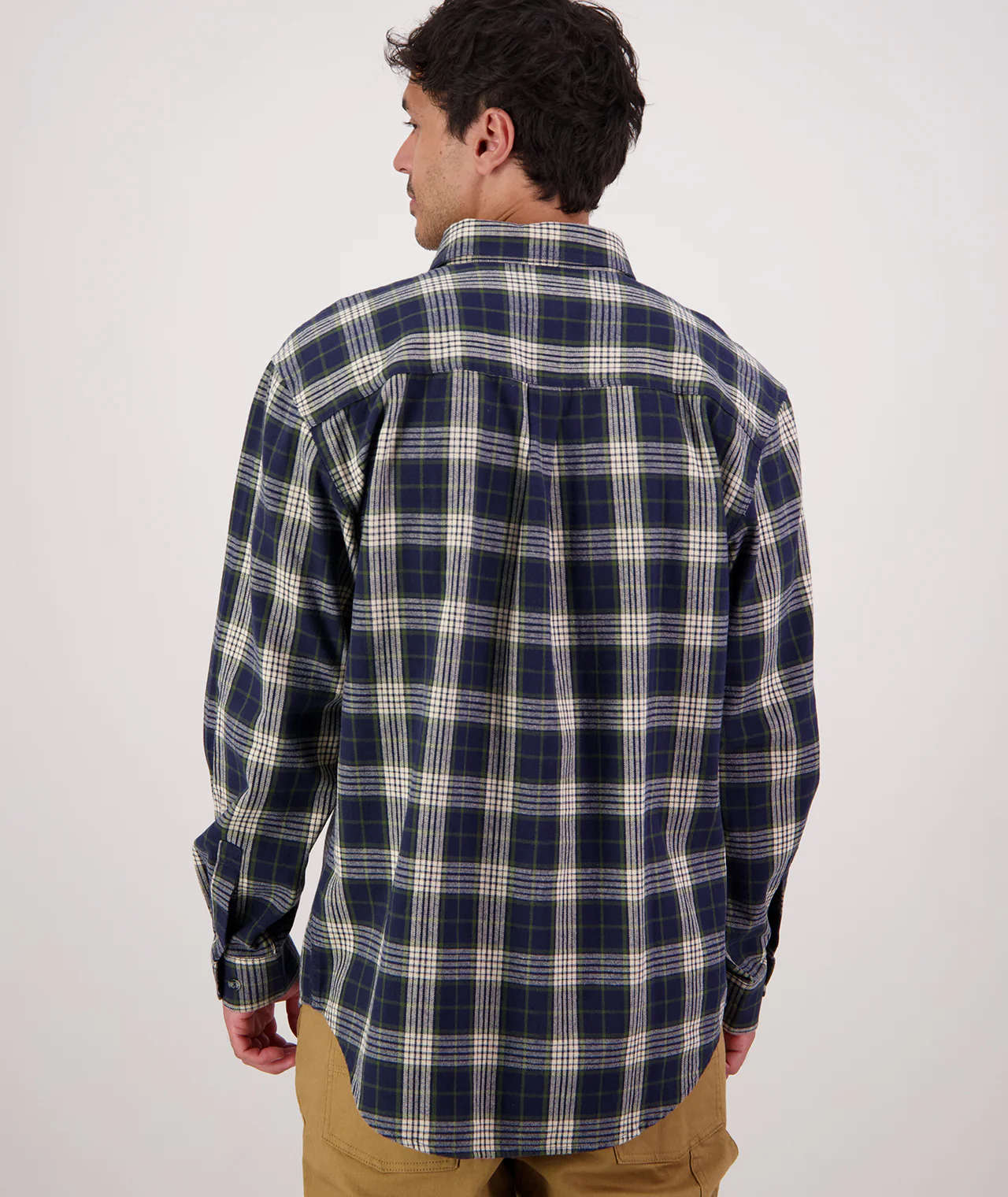 Men's Barn Yarn Dye Long Sleeve Shirt - Image 3
