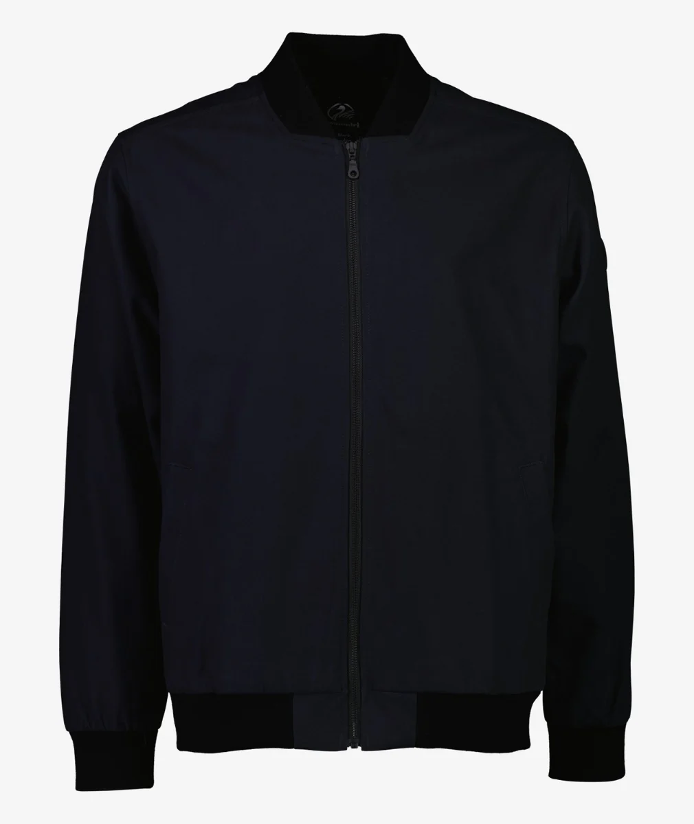 Men's Bevan Canvas Bomber Jacket - Image 8