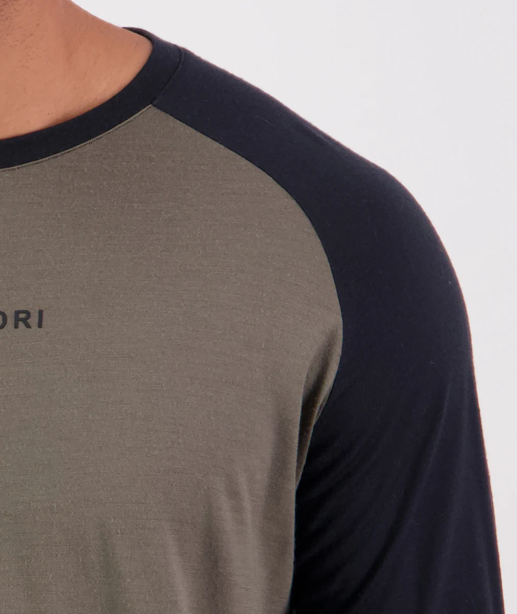 Men's Carlton Long Sleeve Merino T-Shirt - Image 5