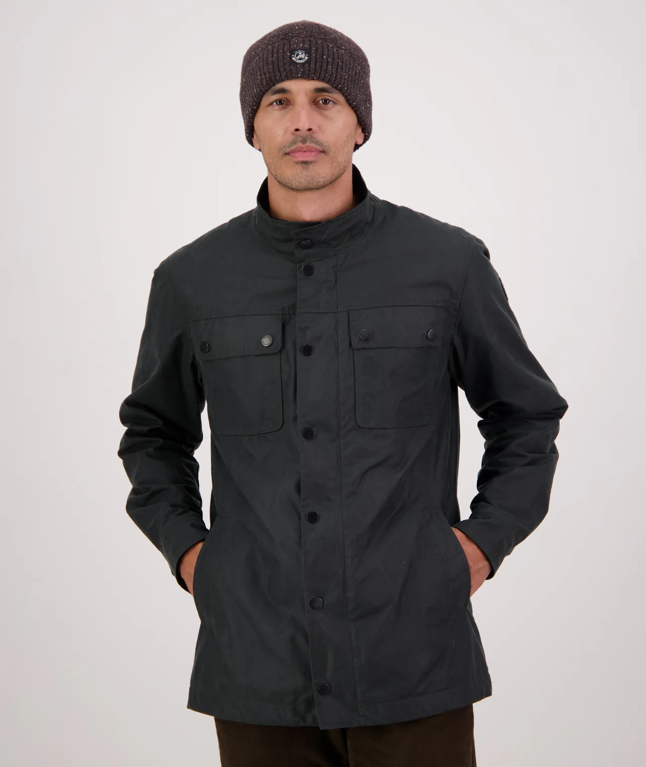 Men's Commuter Oilskin Jacket - Image 4