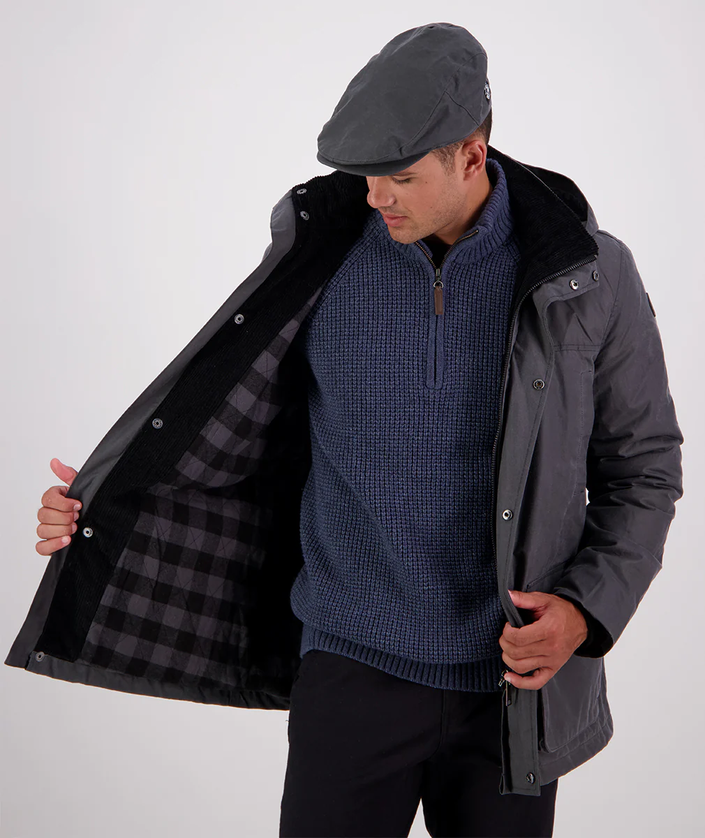 Men's Evans Flat V2 Oilskin Jacket - Image 3