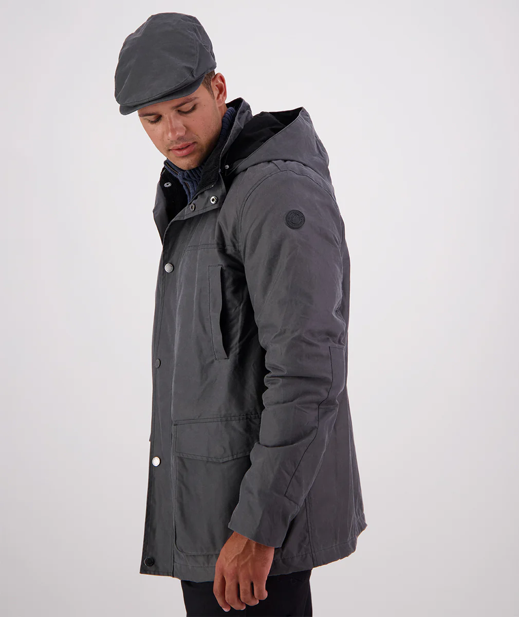 Men's Evans Flat V2 Oilskin Jacket - Image 4