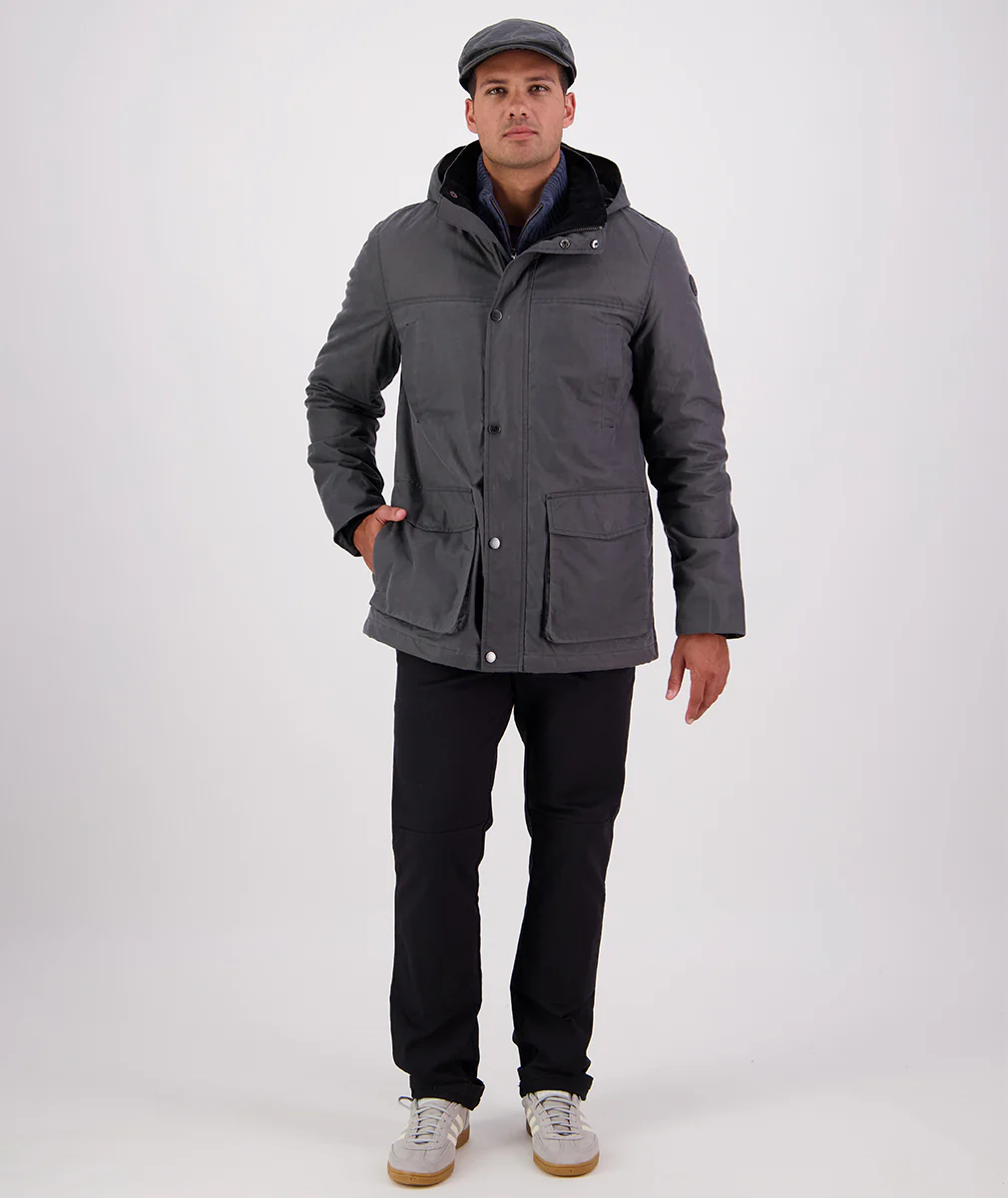 Men's Evans Flat V2 Oilskin Jacket - Image 9