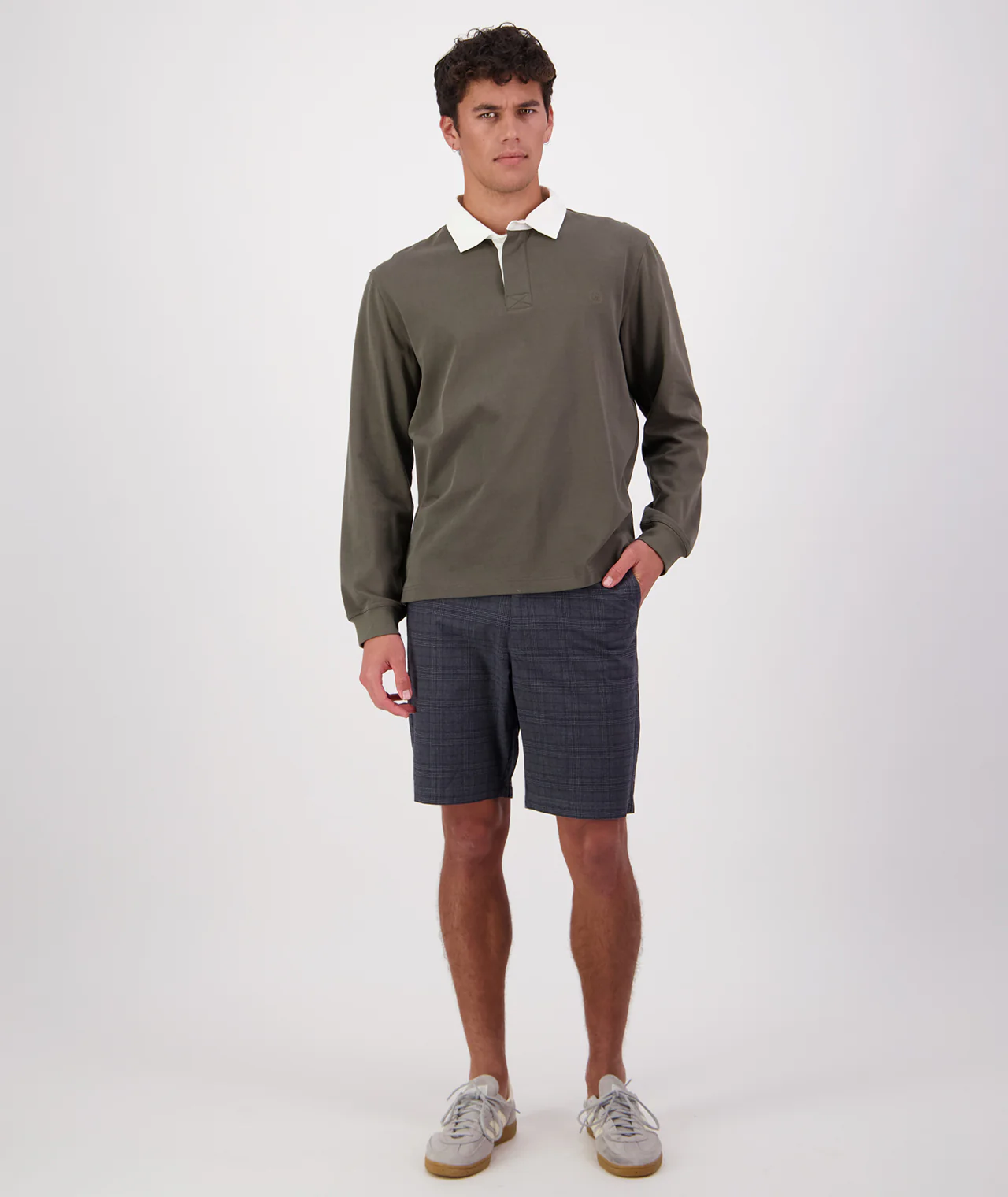 Men's Fundamentals Long Sleeve Rugby Top - Image 5