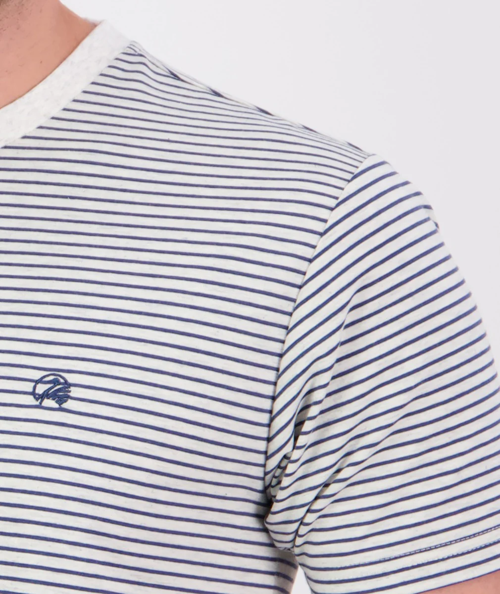 Men's Hilderthorpe Stripe T-Shirt - Image 4