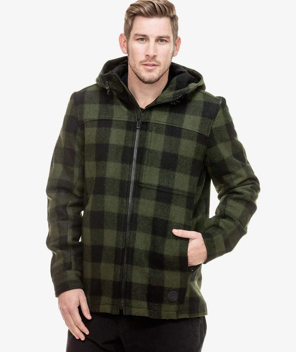 Men's Hudson Wool Hoodie - Image 4