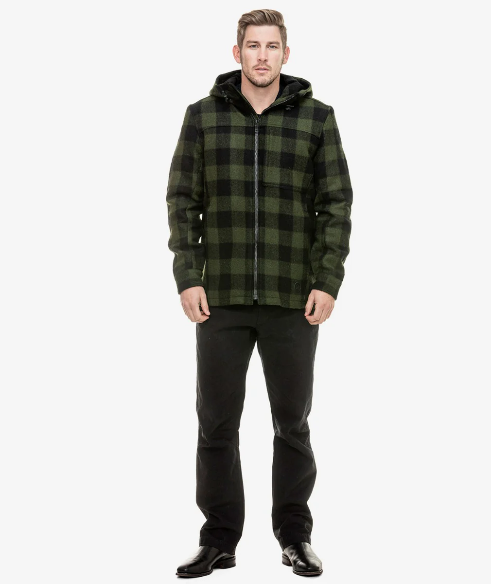Men's Hudson Wool Hoodie - Image 9