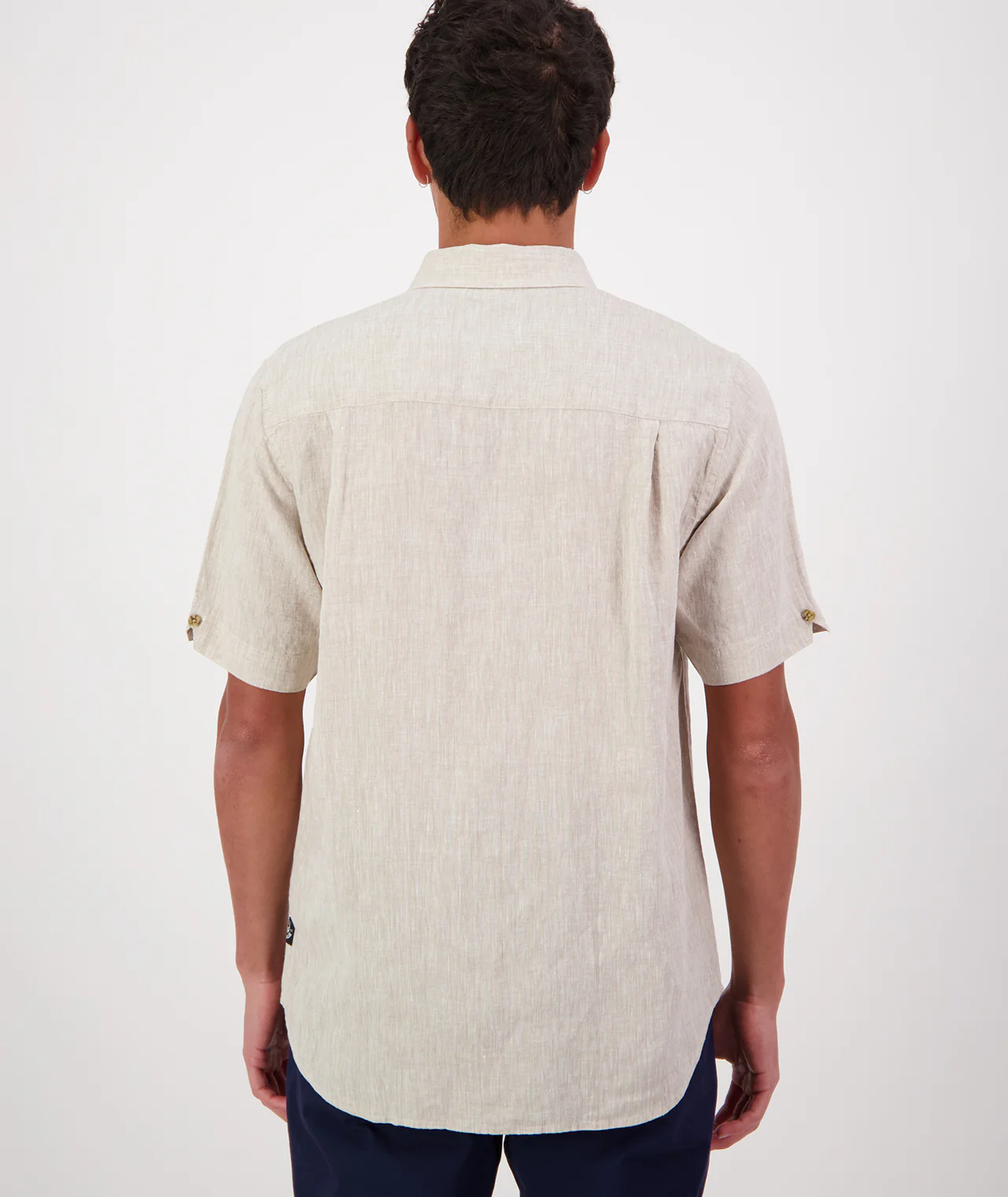 Men's Humber Linen Short Sleeve Shirt - Image 5