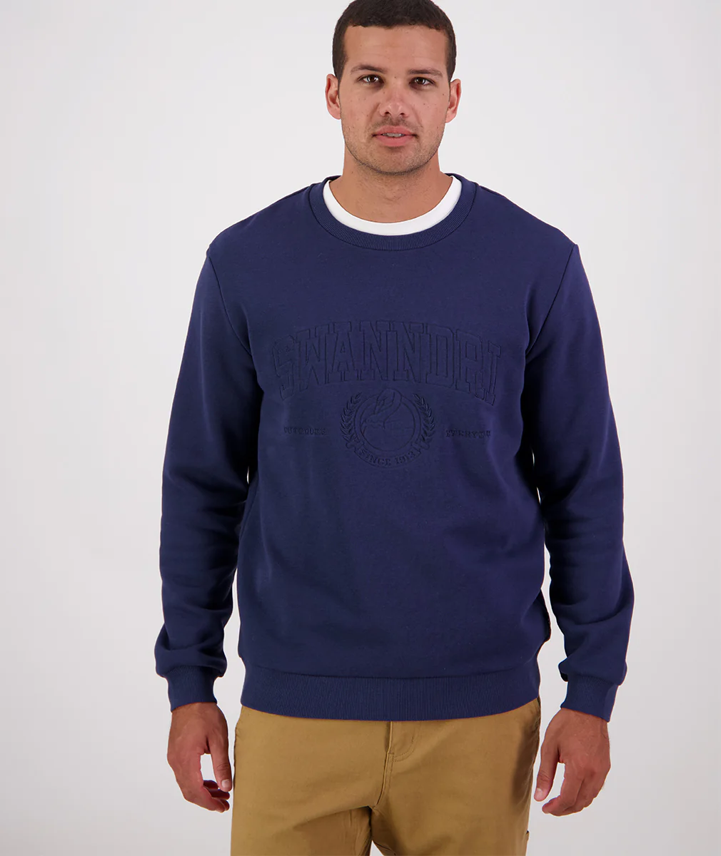 Men's League Embroidered Crew