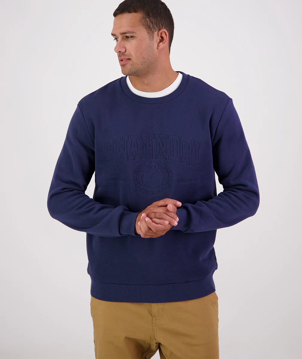 Men's League Embroidered Crew - Image 2