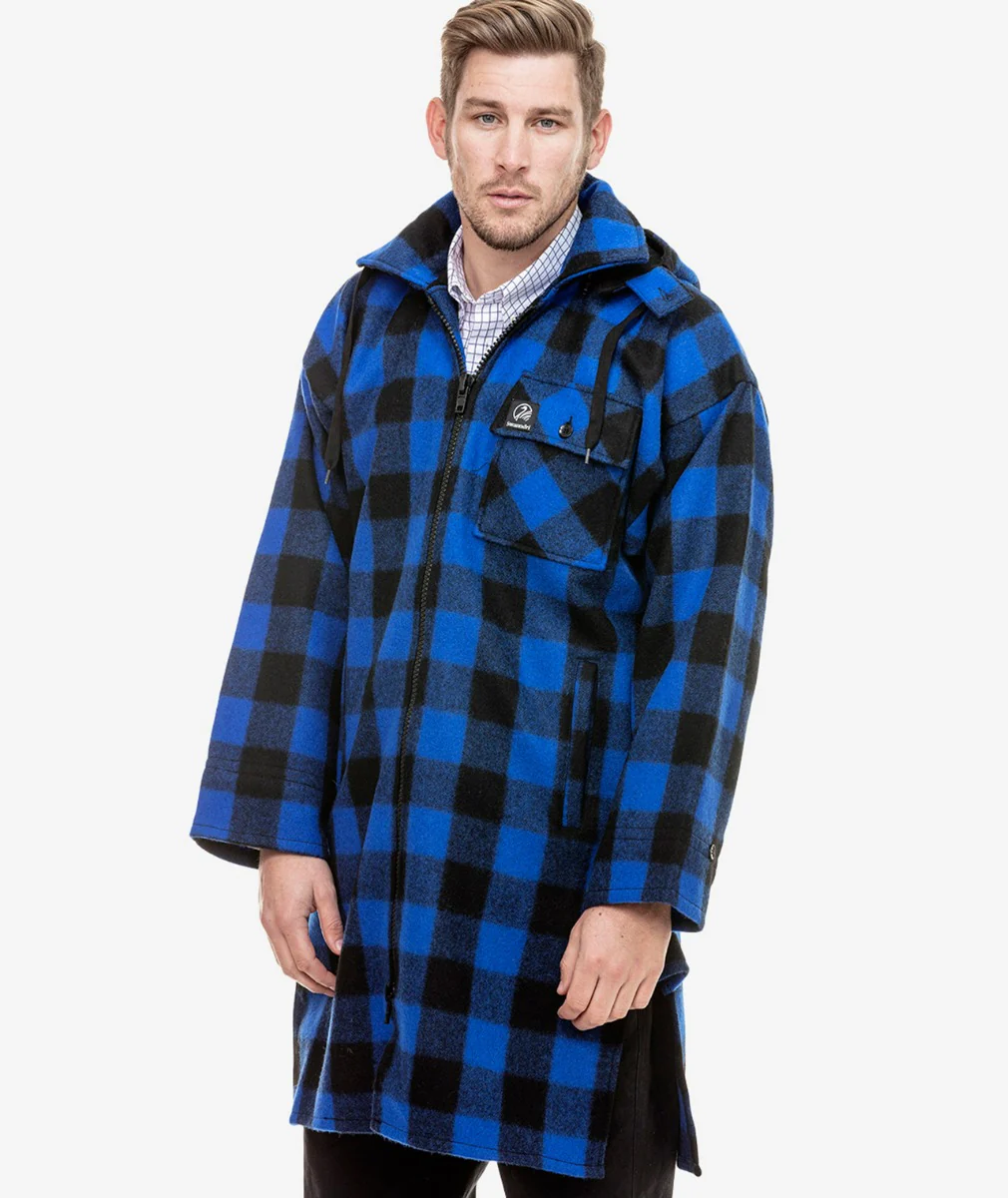 Men's Mosgiel Wool Bushshirt with Zip-up Front - Image 3