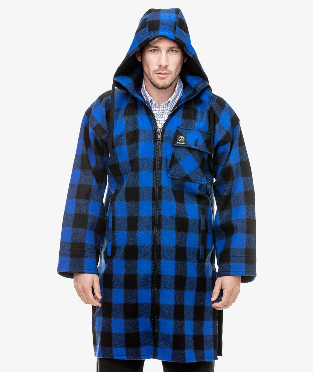 Men's Mosgiel Wool Bushshirt with Zip-up Front - Image 4