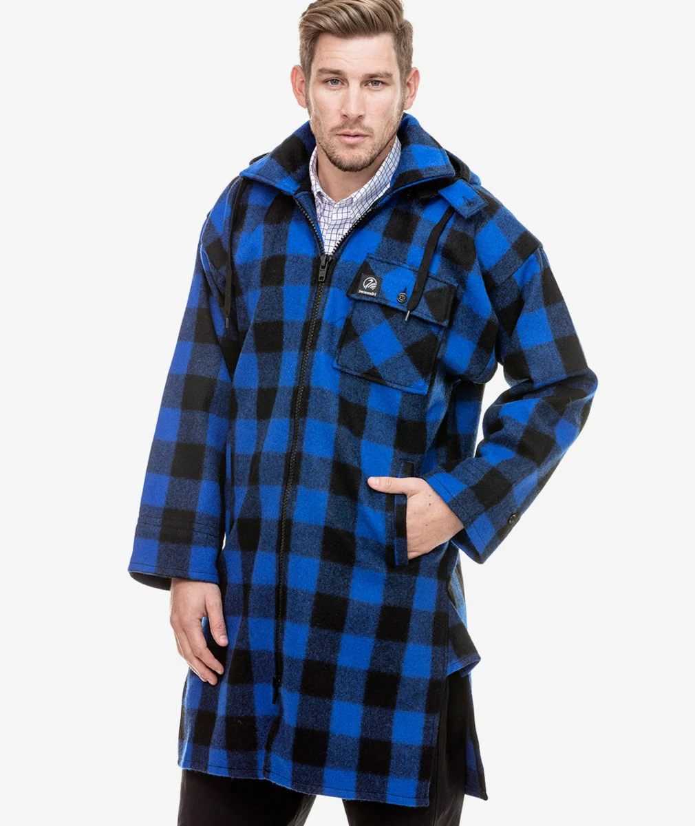Men's Mosgiel Wool Bushshirt with Zip-up Front - Image 5
