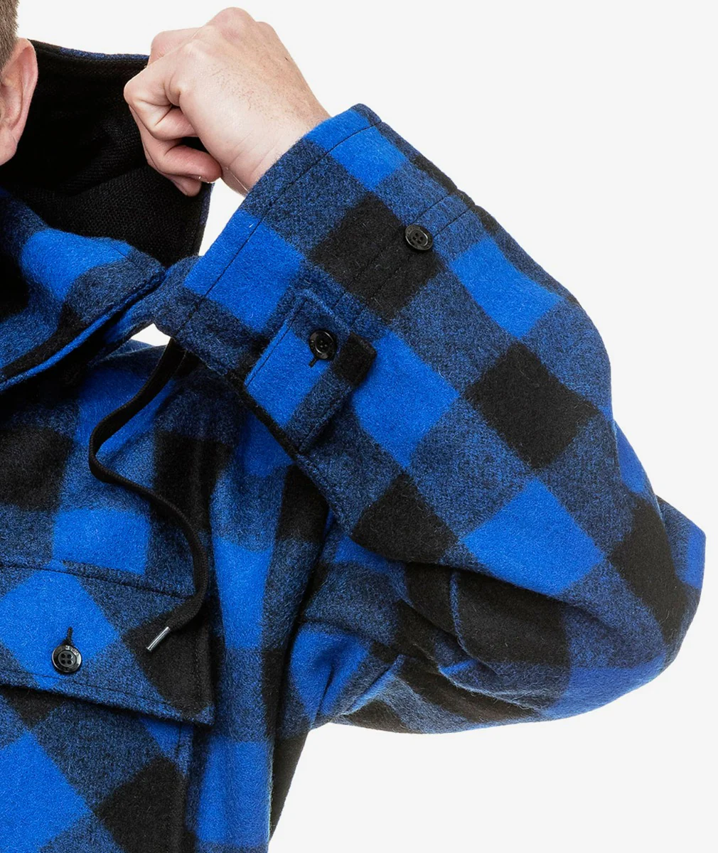 Men's Mosgiel Wool Bushshirt with Zip-up Front - Image 8