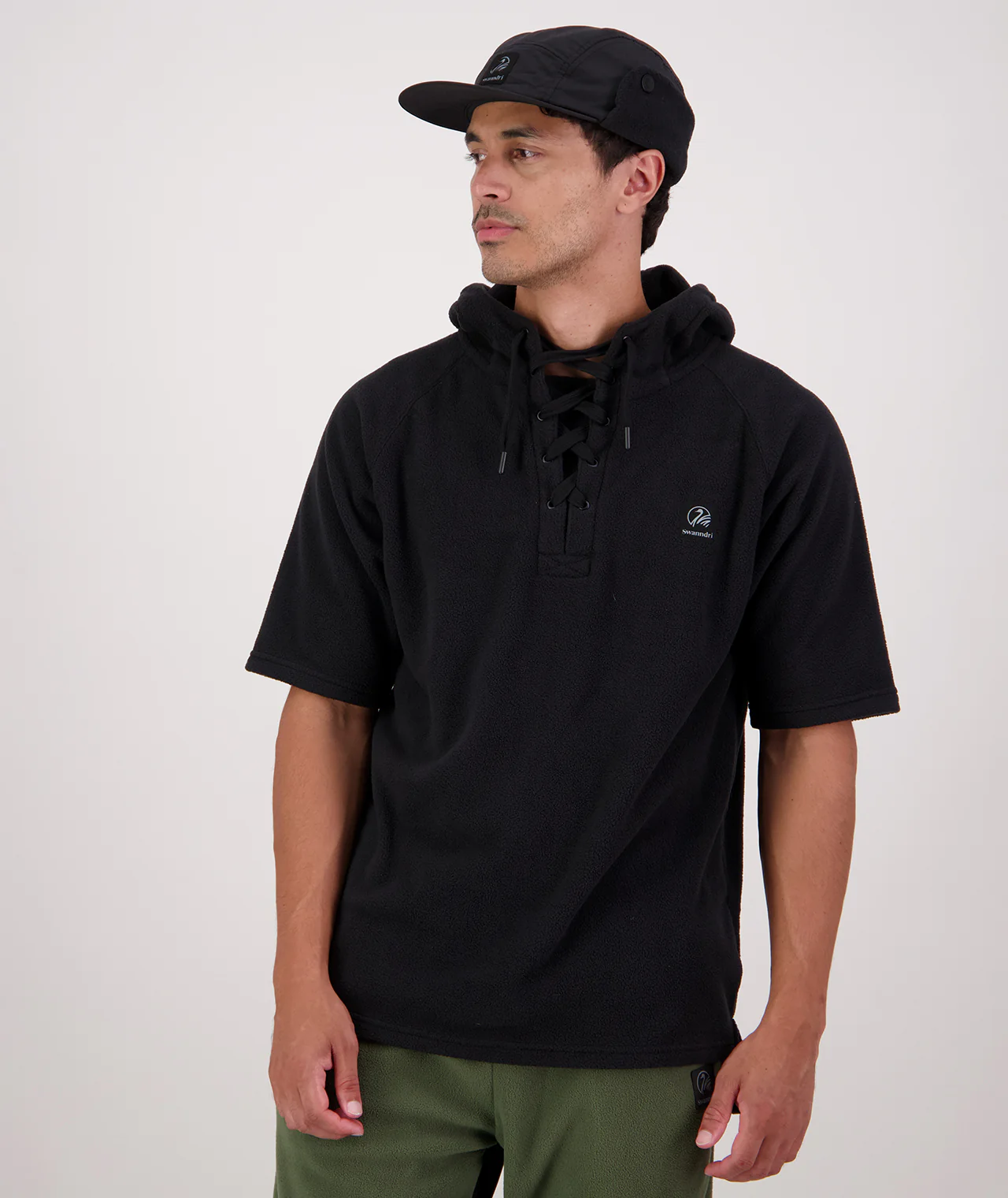 Men's Original Lace Front Fleece Hoodie