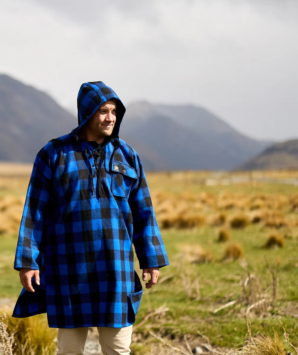 Men's Original Wool Bushshirt with Lace-up front - Image 2