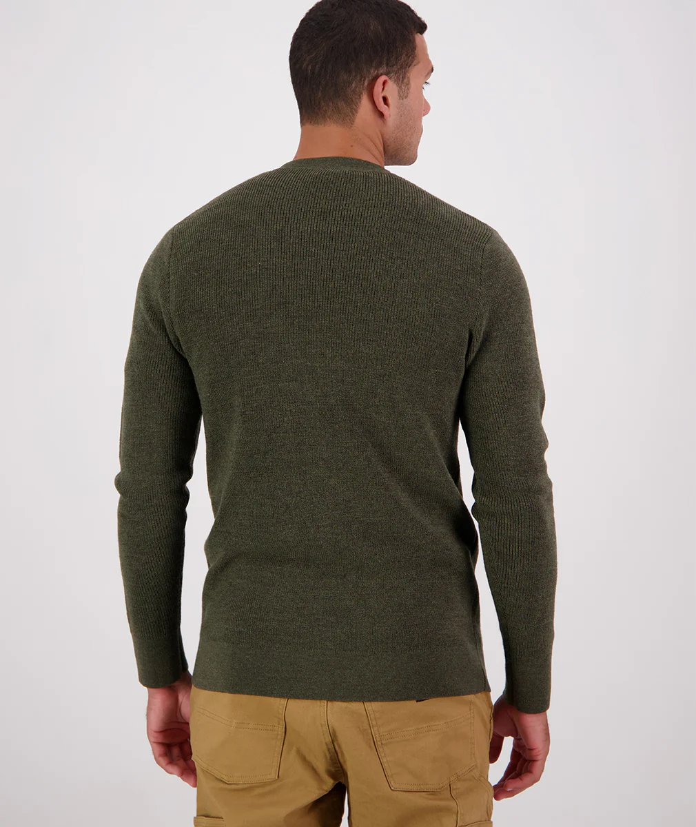 Men's Otahu River V2 Crew Neck Merino - Image 4