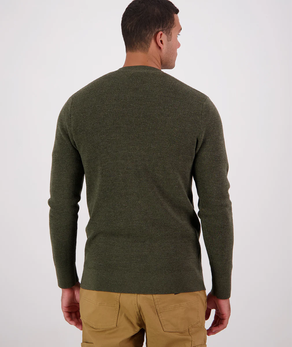 Men's Otahu River V2 Crew Neck Merino - Image 9