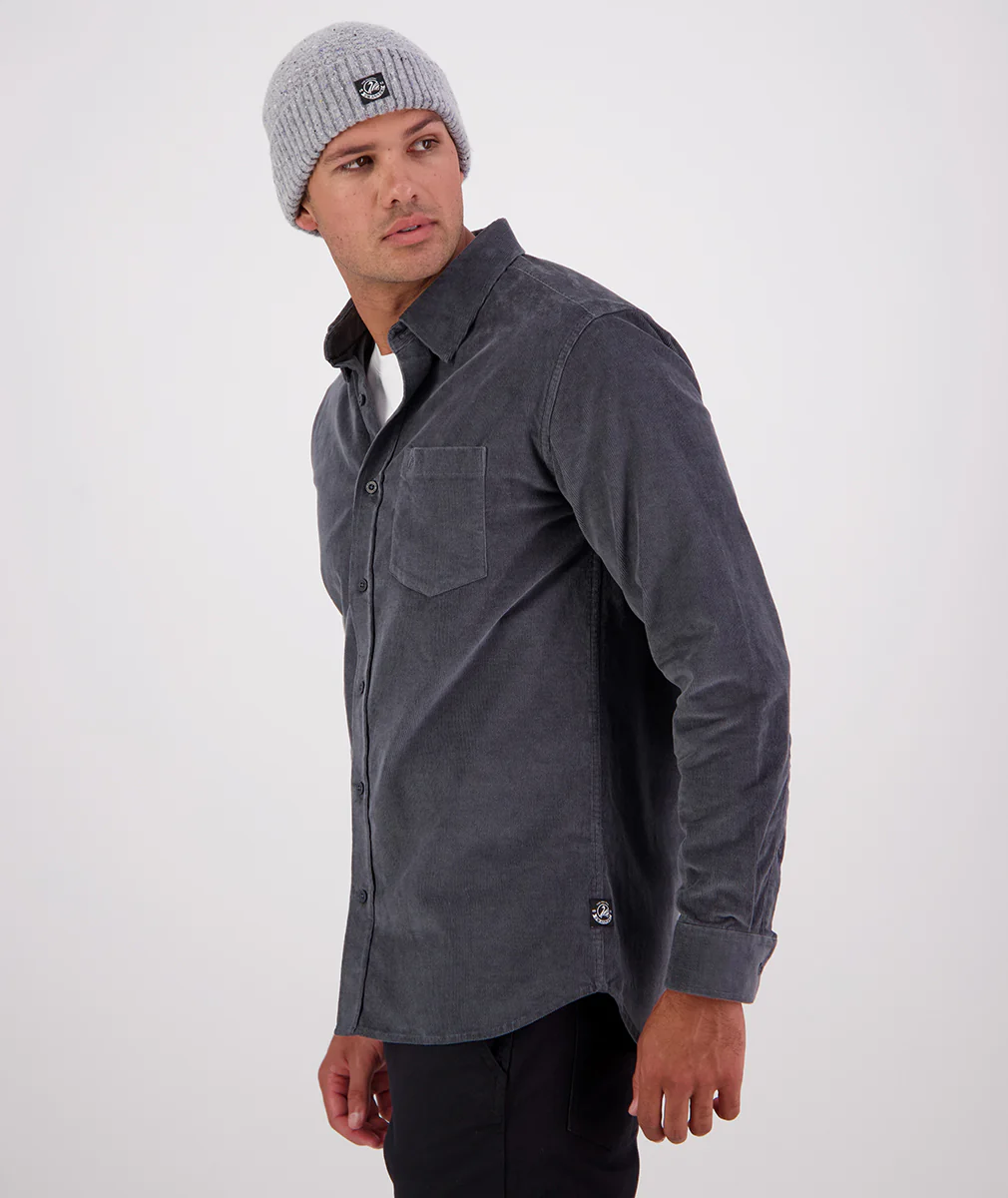 Men's Ranfurly Corduroy Long Sleeve Shirt - Image 2