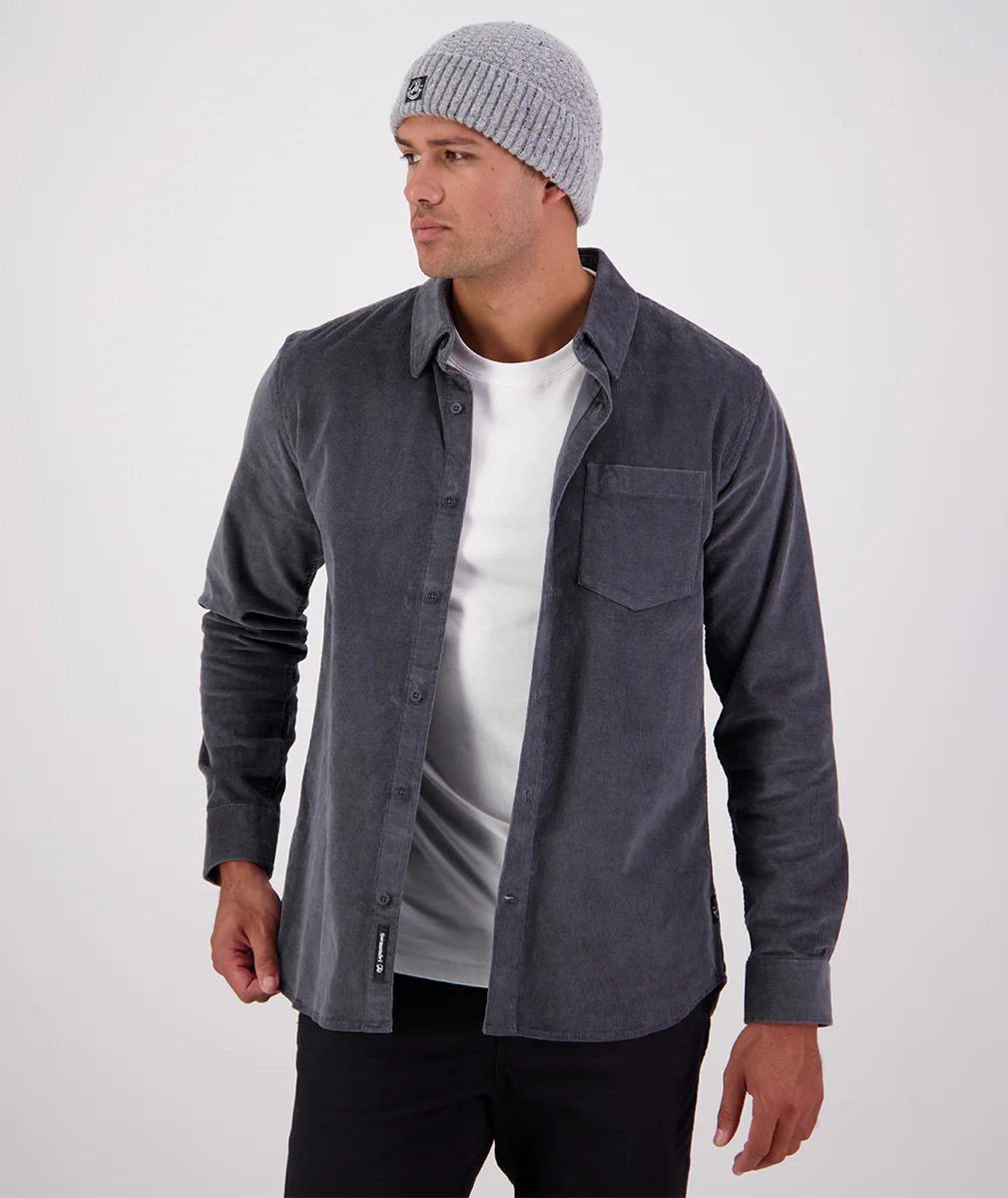 Men's Ranfurly Corduroy Long Sleeve Shirt - Image 3