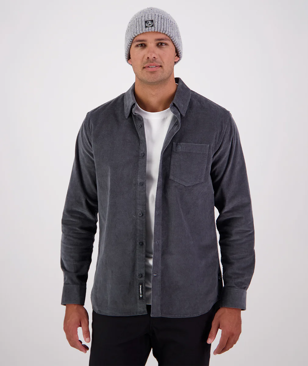 Men's Ranfurly Corduroy Long Sleeve Shirt - Image 4