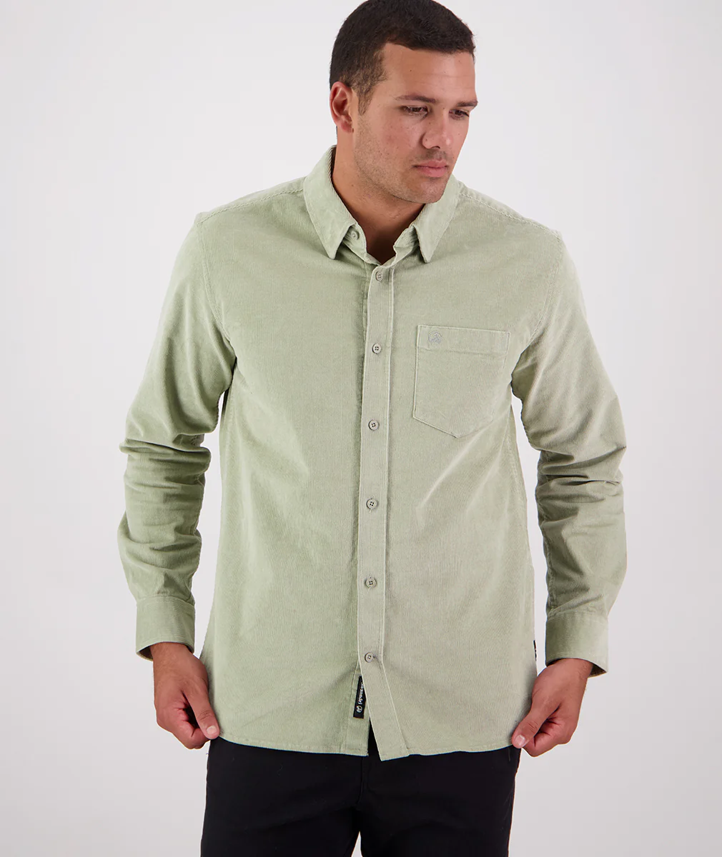 Men's Ranfurly Corduroy Long Sleeve Shirt - Image 2