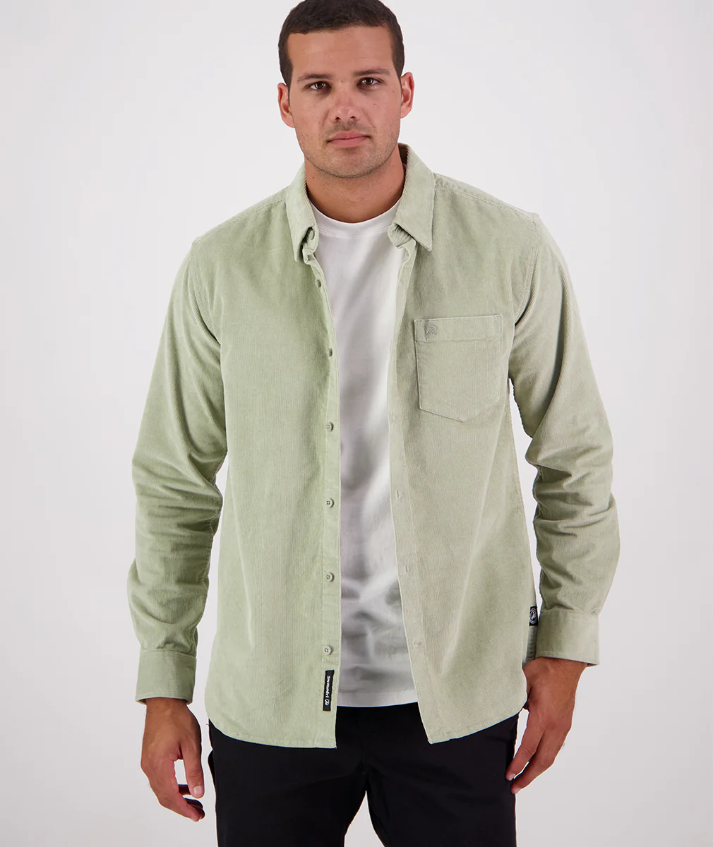 Men's Ranfurly Corduroy Long Sleeve Shirt - Image 3