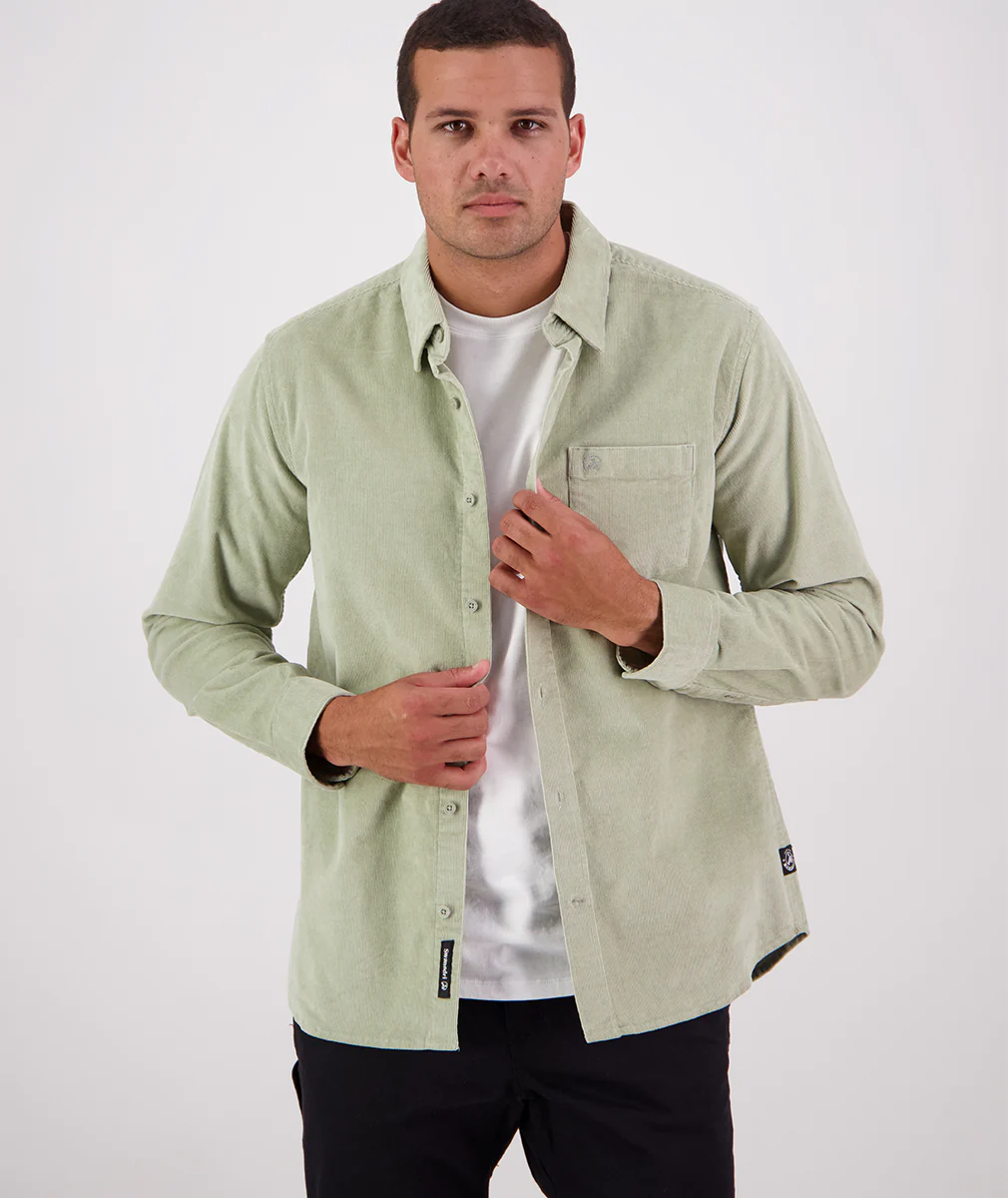 Men's Ranfurly Corduroy Long Sleeve Shirt - Image 4