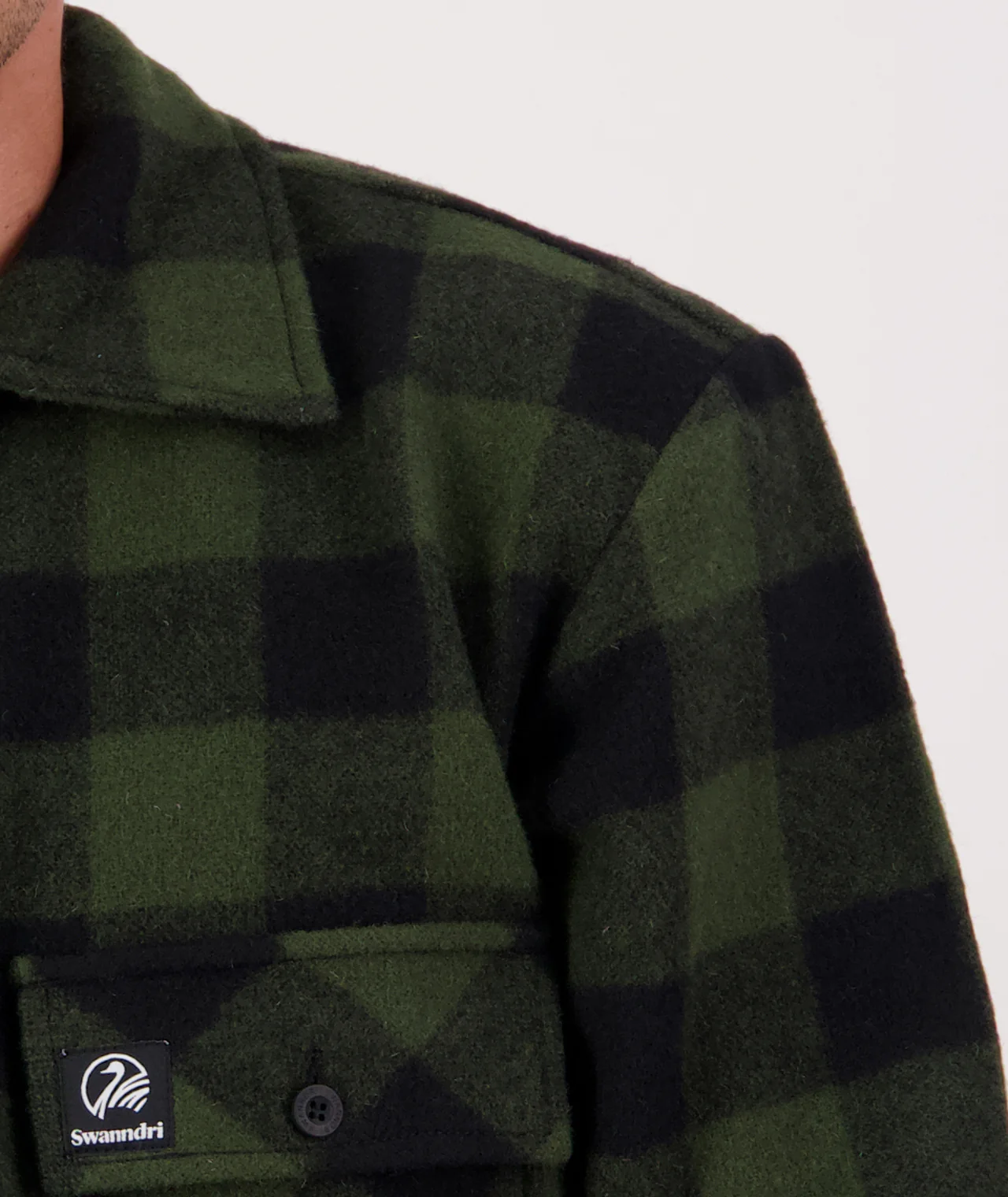 Men's Ranger Wool Zip Front Bushshirt - Image 5