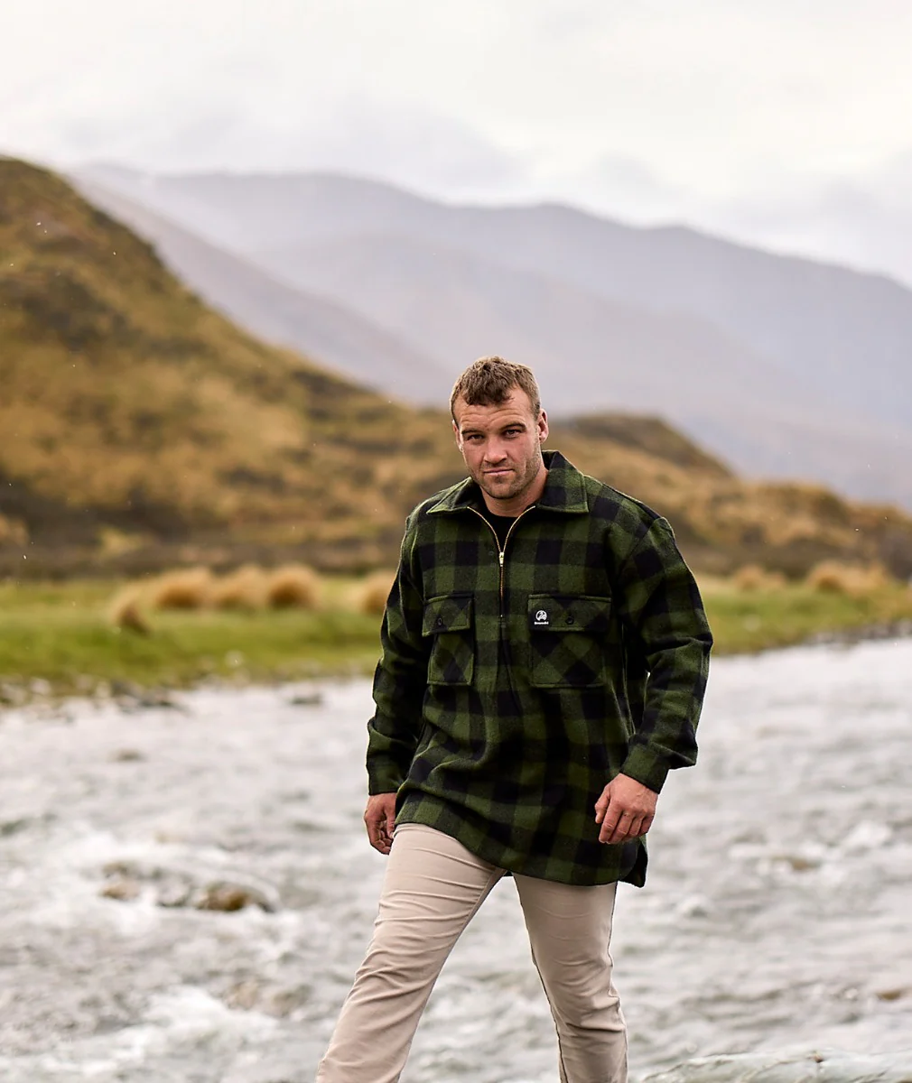 Men's Ranger Wool Zip Front Bushshirt - Image 9