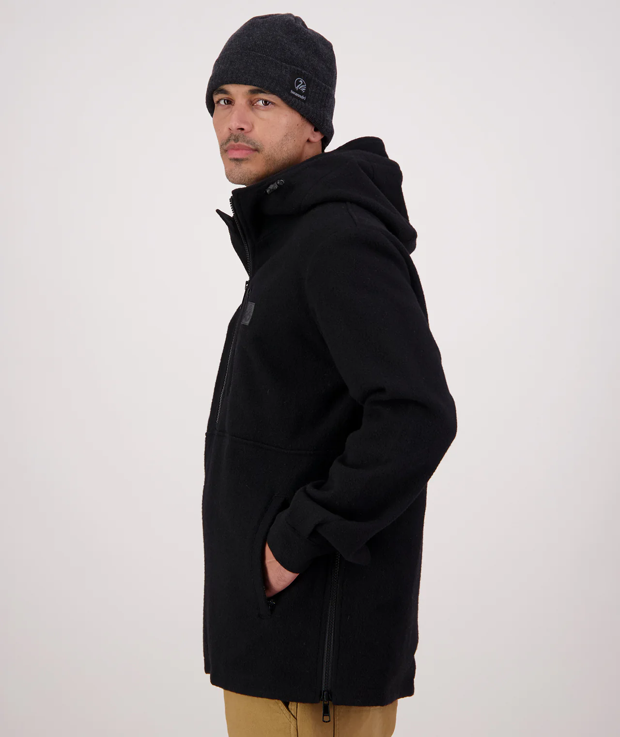 Men's Reidston Windproof Wool Anorak - Image 4