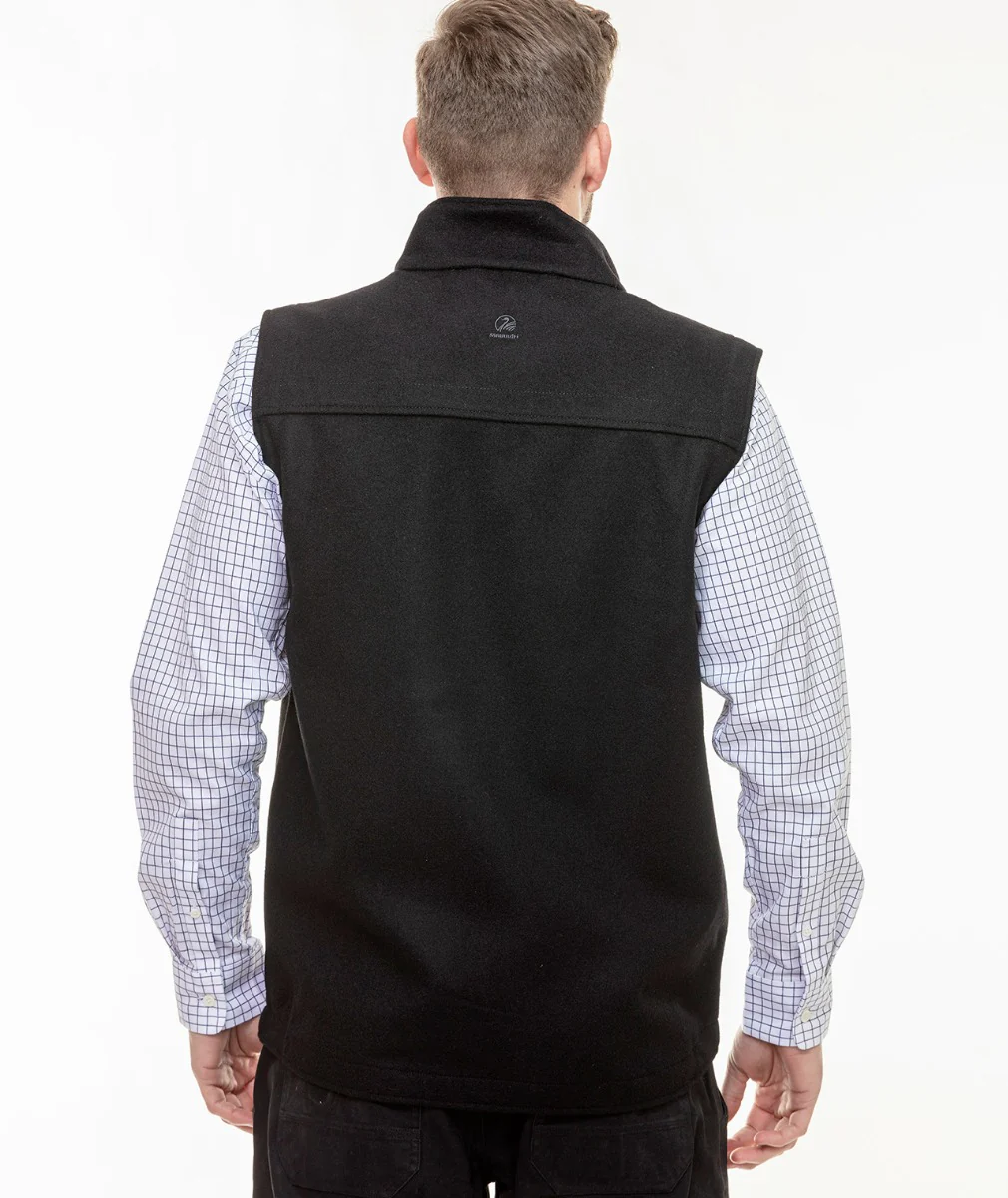 Men's Saddleback Wool Vest - Image 5