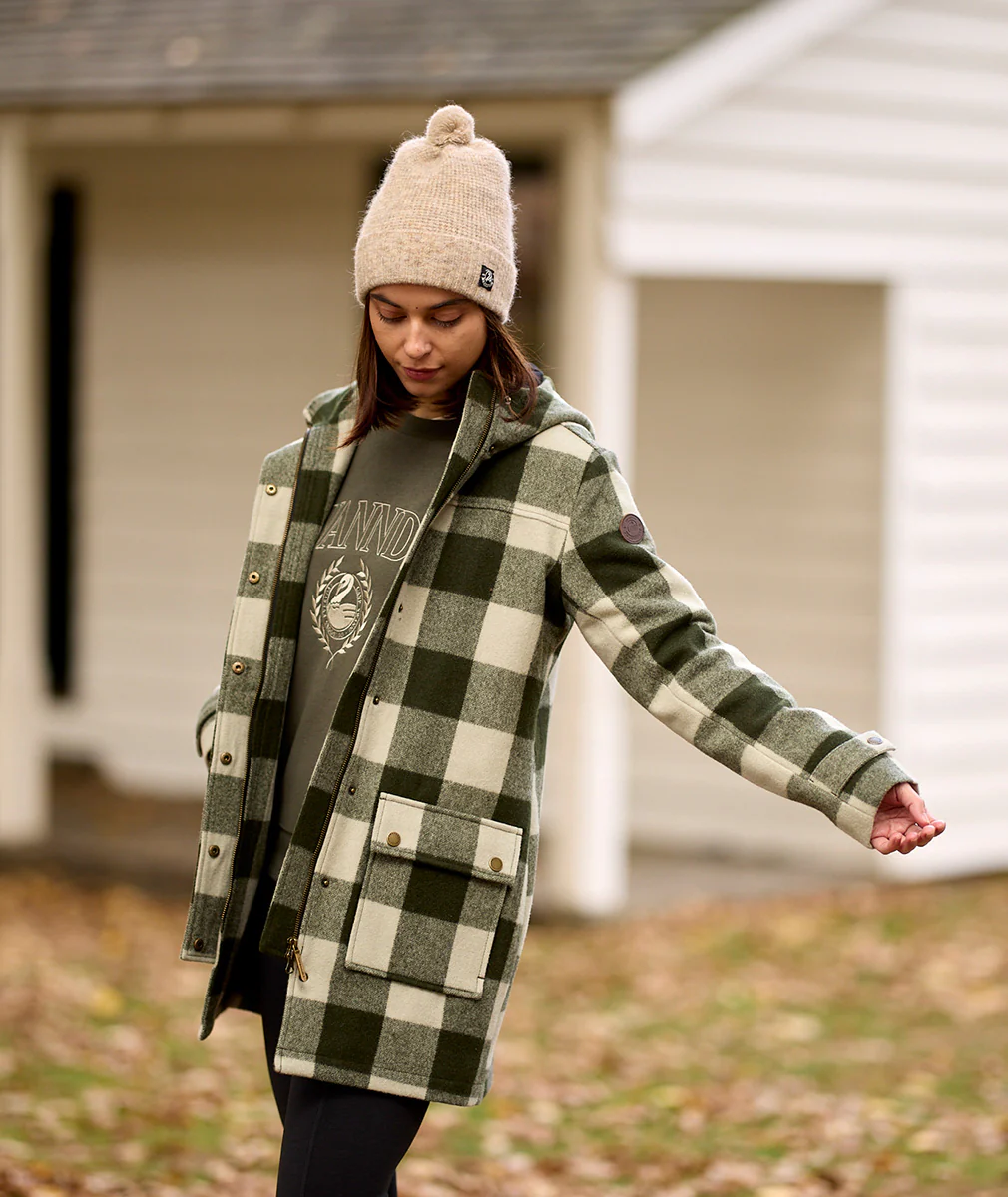 Women's Annmore Wool Overcoat - Image 11