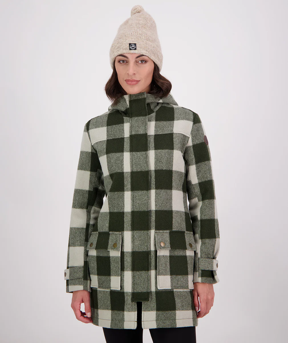 Women's Annmore Wool Overcoat - Image 4