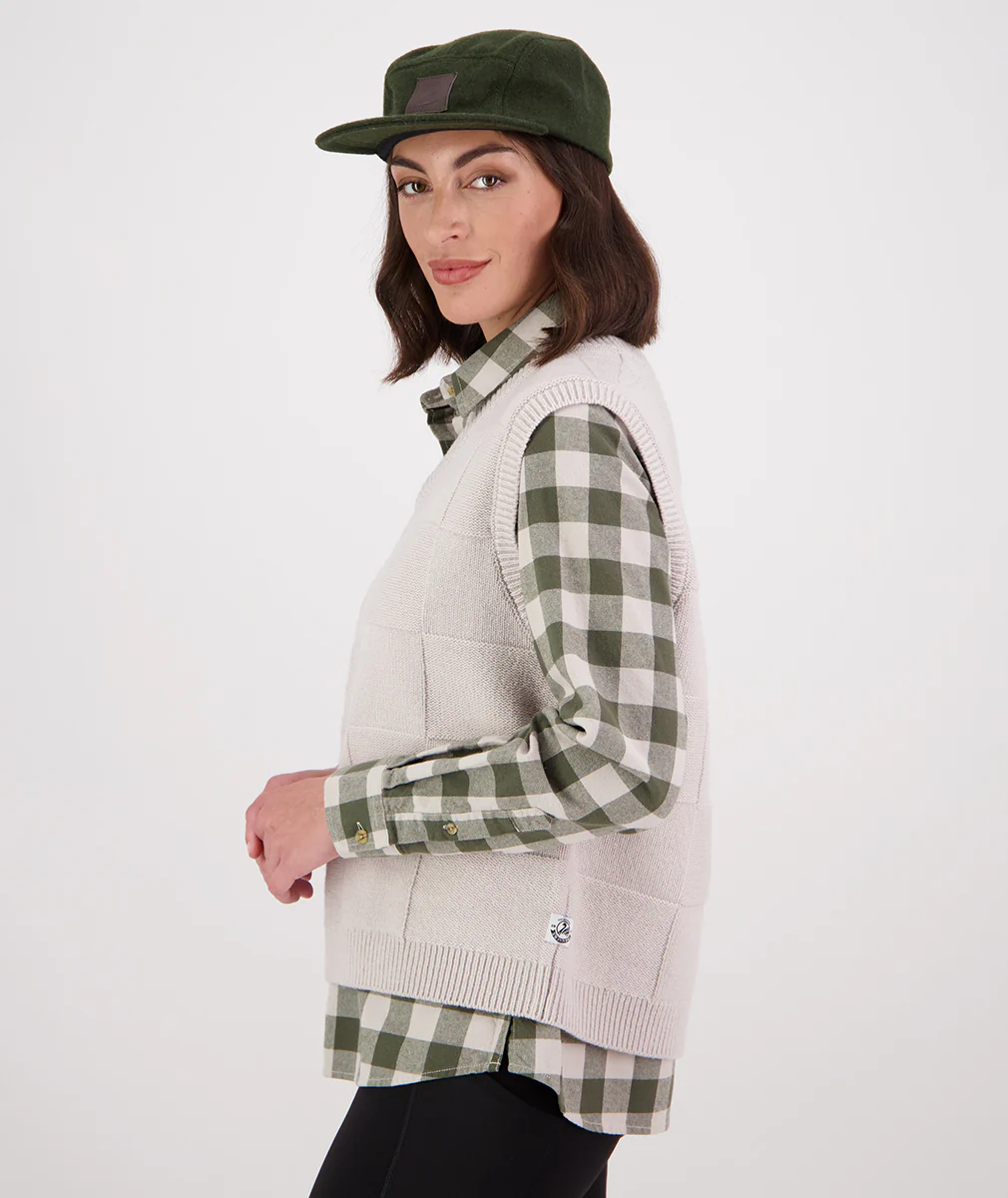 Women's Chicago Check Vest - Image 4