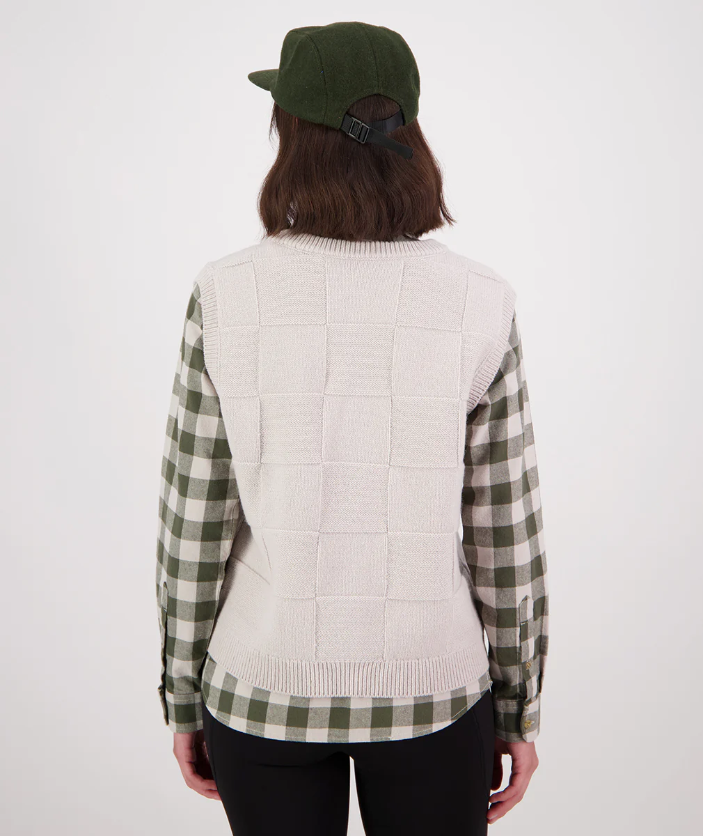 Women's Chicago Check Vest - Image 5
