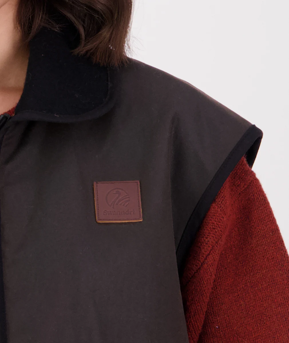 Women's Foxton Oilskin Vest - Image 8