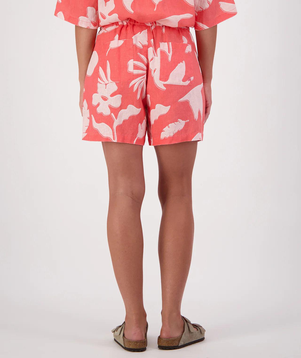 Women's Leafage Linen Short - Image 2