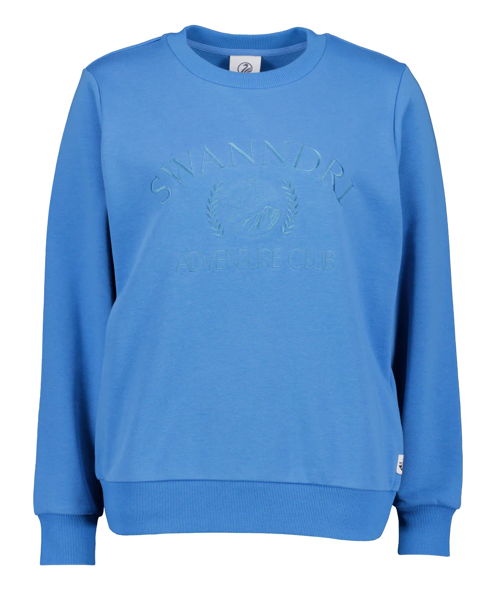 Women's Swan Club Crew Sweater - Image 8